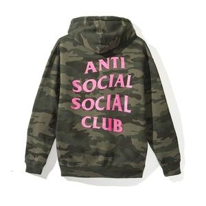Anti Social Social Club Camo Hoodie